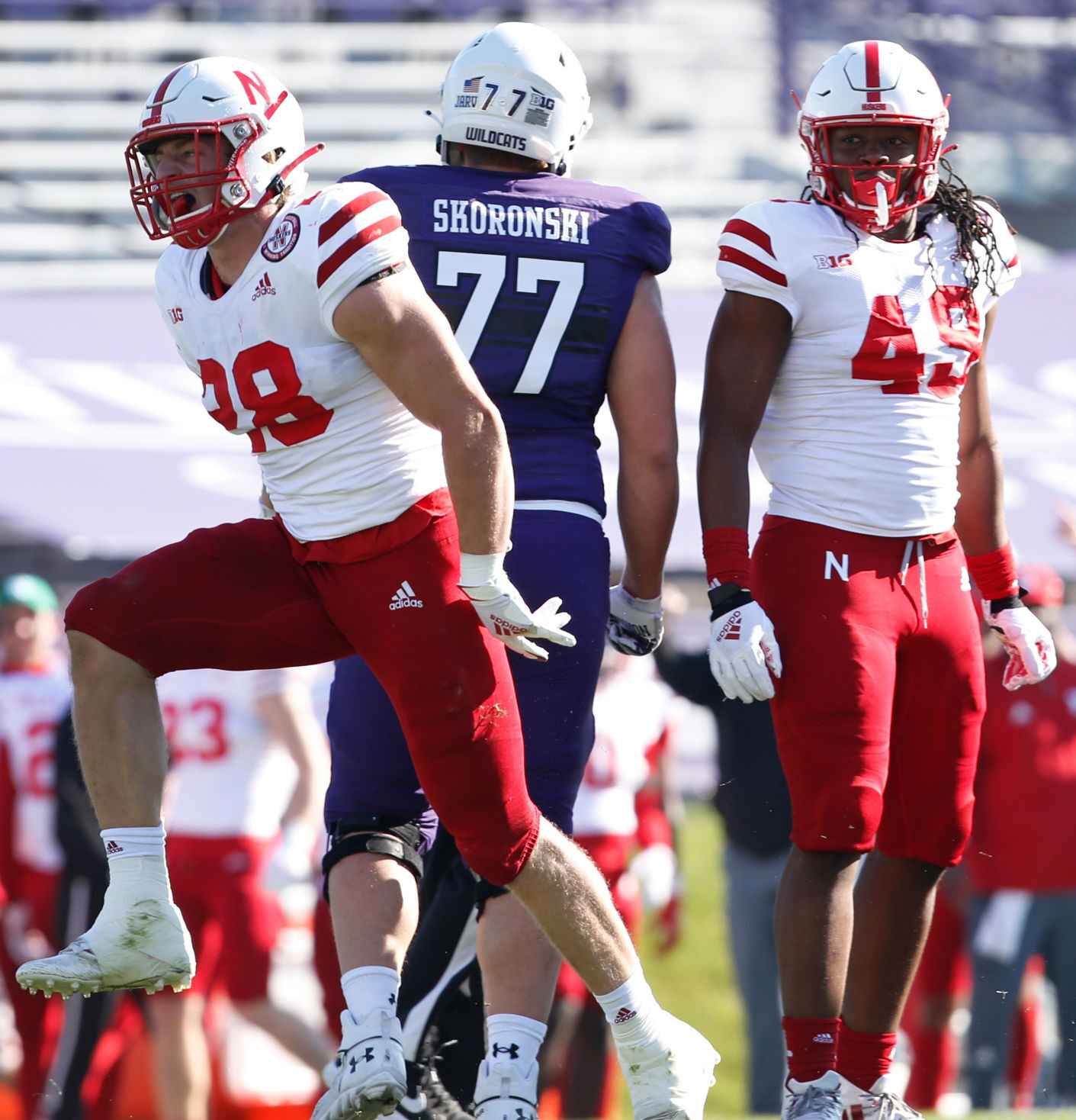 Nebraska vs. Northwestern, 11.7